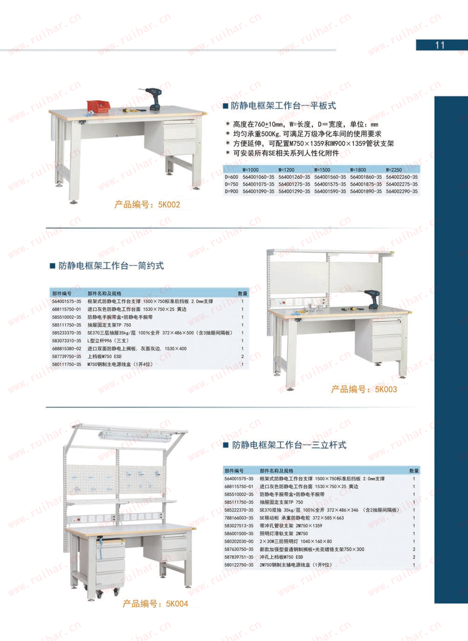 防靜電框架式雙層工作臺，SEG-05-A，SEG-05-B，SEG-05-C，SEG-05-D,森億