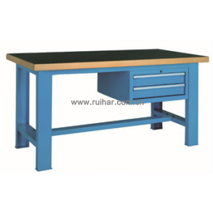 重型工作臺高分子桌板帶兩吊抽，GF1500-B，GF1800-B，GF2000-B